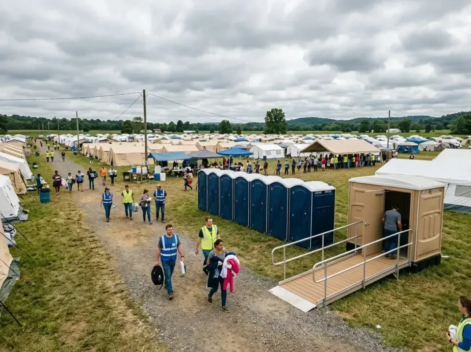 disaster-relief-camp-restrooms-010 — frequently asked questions, Dumpster & Portable Bathrooms Rental in Blue Earth, MN